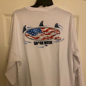 Vineyard Vines Shark Week Long T-shirt